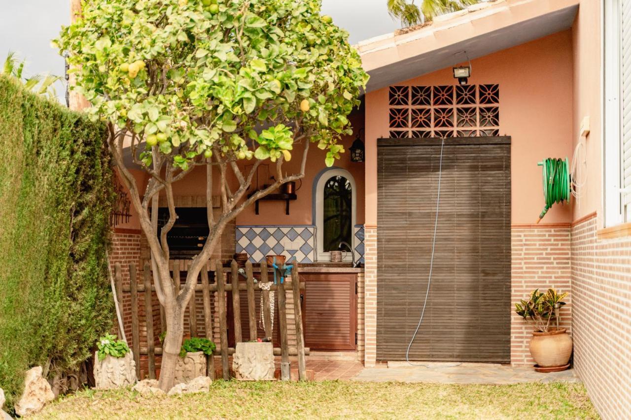 Villa Estilo Mediterranea Con Piscina, Jardin, Bbq Y Jacuzzi - Villa Bel Air Real 埃斯特波纳 外观 照片