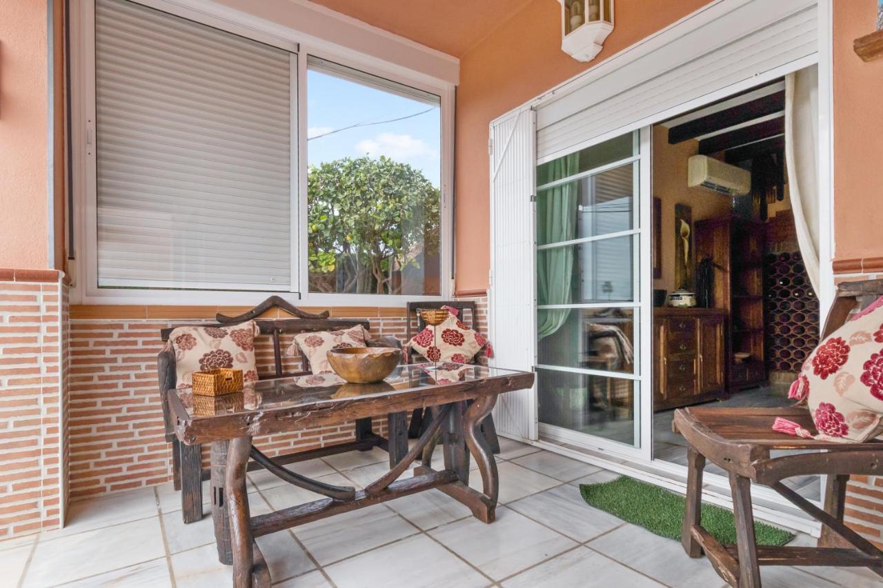 Villa Estilo Mediterranea Con Piscina, Jardin, Bbq Y Jacuzzi - Villa Bel Air Real 埃斯特波纳 外观 照片
